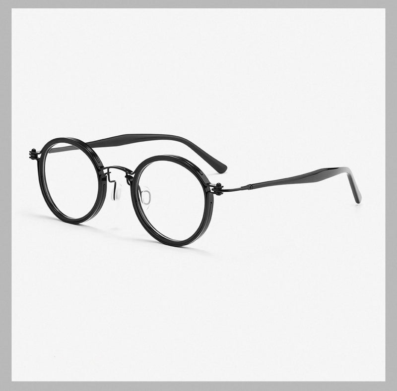 Vintage Round Prescription Reading Glasses