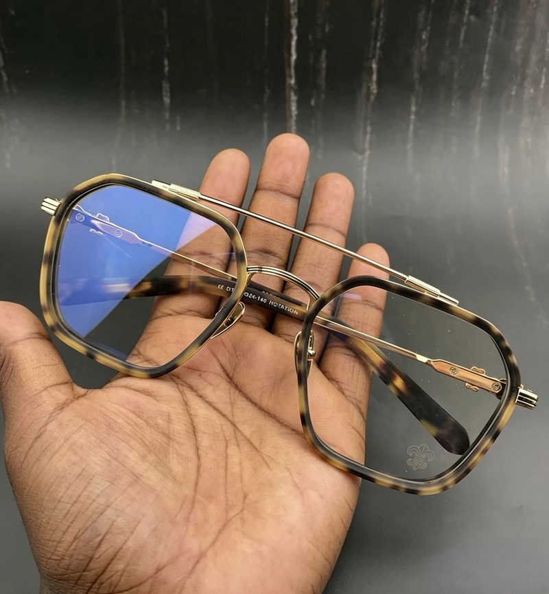 Prescription Glasses, Double Bridge Square Optical Frames