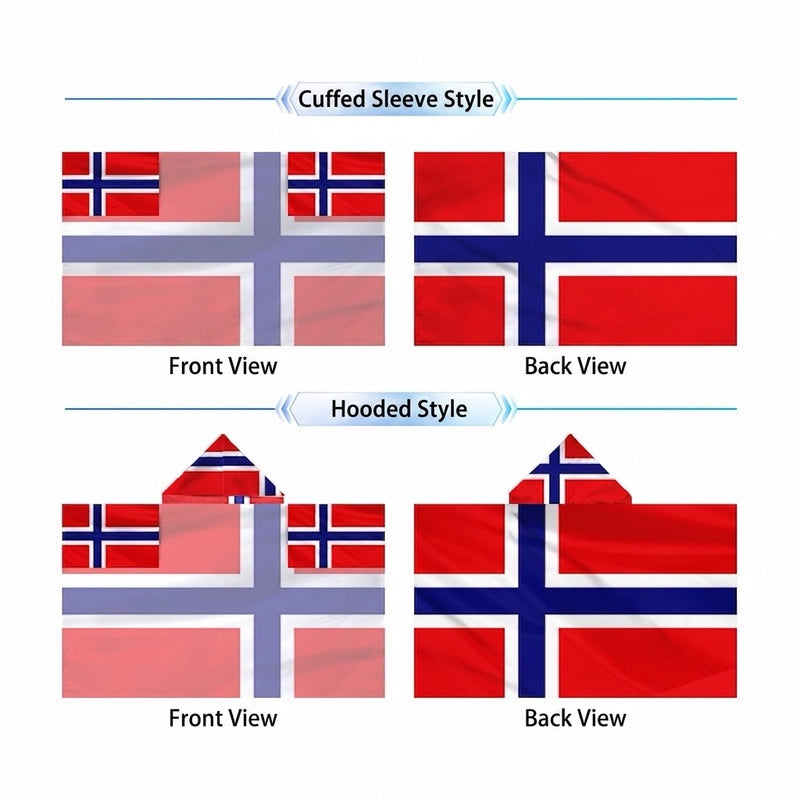 2026 World Cup National Flag Cape, 48 Countries Available, Hooded / Sleeve Tube 2 Styles