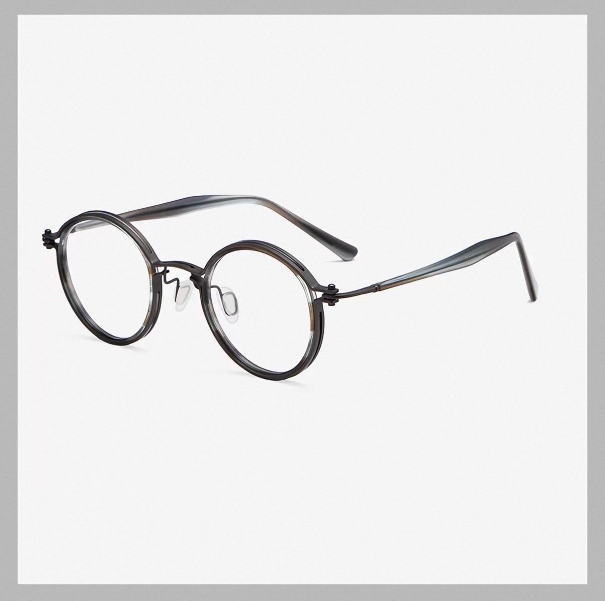 Vintage Round Prescription Reading Glasses