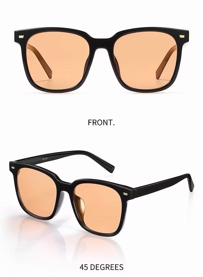 Prescription Sunglasses, Minimalist Square Light TR90 Shades
