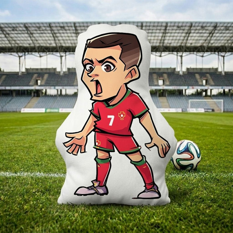2026 World Cup Commemorative Football Star Shaped Pillow | Cartoon Irregular Sofa Cushion for Fans