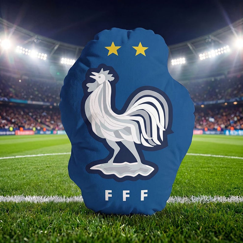 2026 World Cup Team Crest Shaped Pillow National Emblem Sofa Cushion For Fans