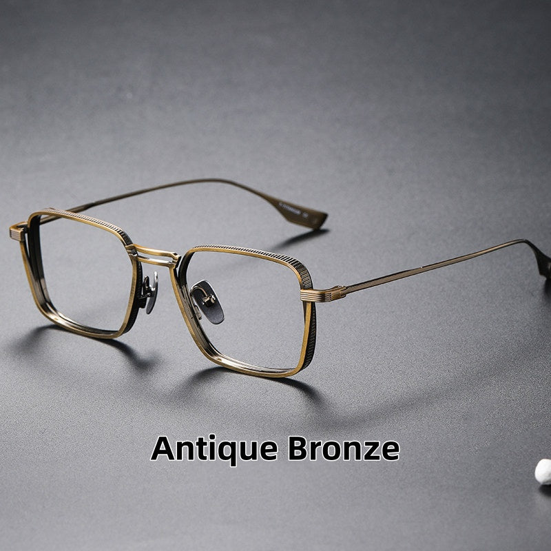 Photochromic Square Glasses | Lightweight Titanium Frame | Unisex Eyewear