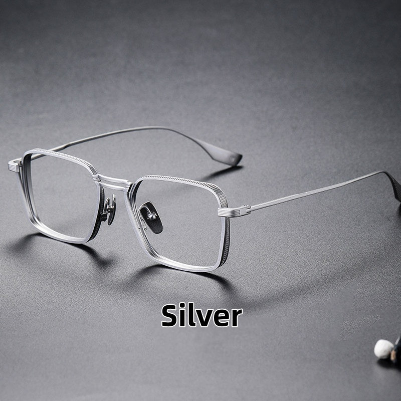 Photochromic Square Glasses | Lightweight Titanium Frame | Unisex Eyewear