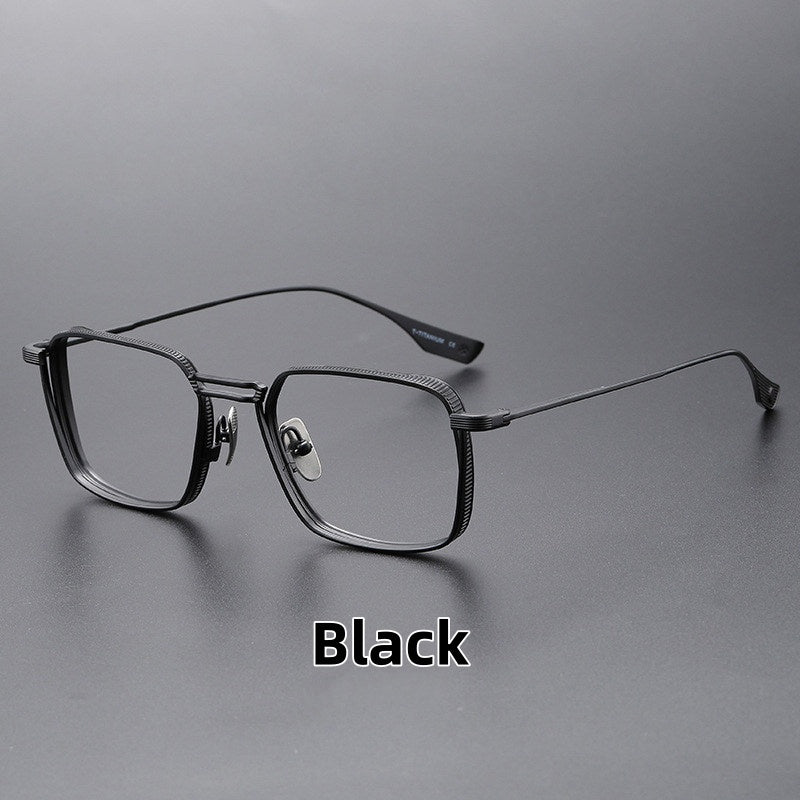 Photochromic Square Glasses | Lightweight Titanium Frame | Unisex Eyewear