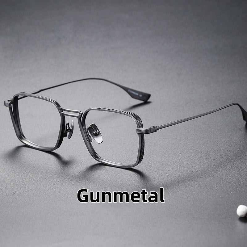 Photochromic Square Glasses | Lightweight Titanium Frame | Unisex Eyewear