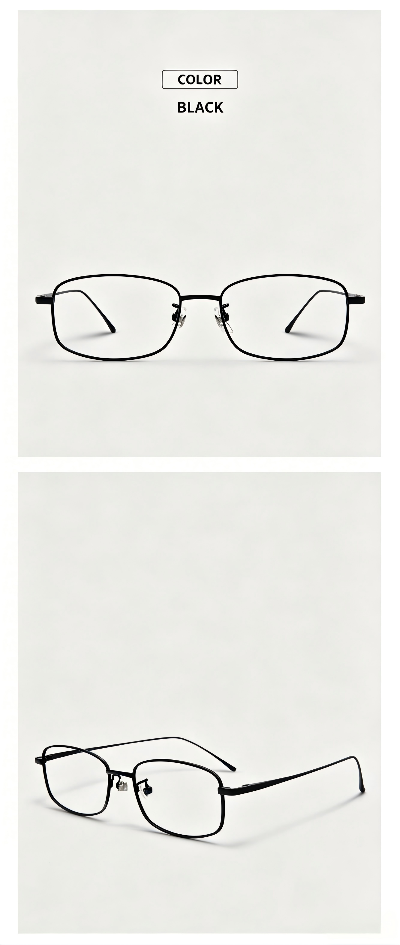 Women Light Gold Metal Glasses | Elegant Luxury Eyewear