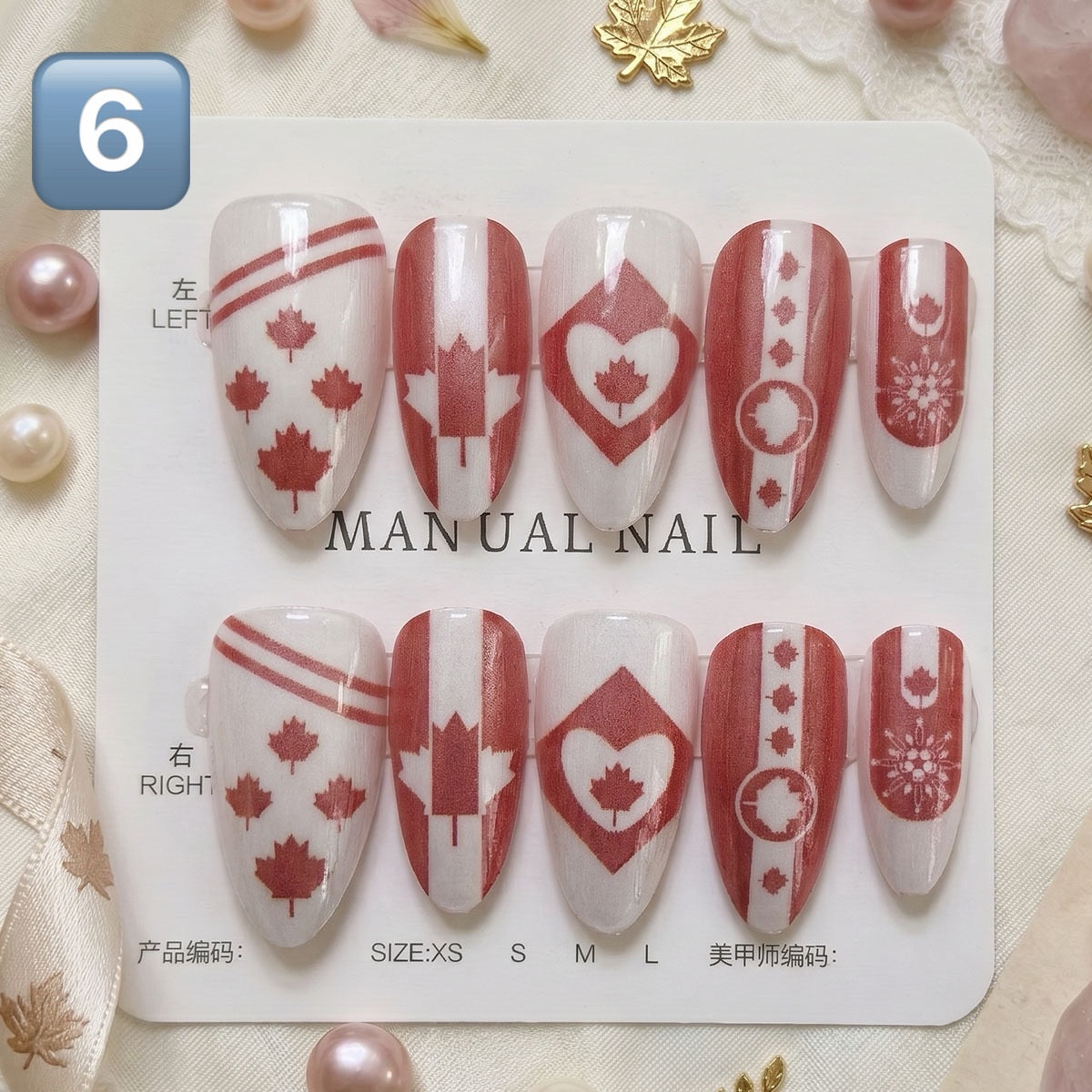 Press On Nails 30Pcs, Free Jelly Glue & Nail File