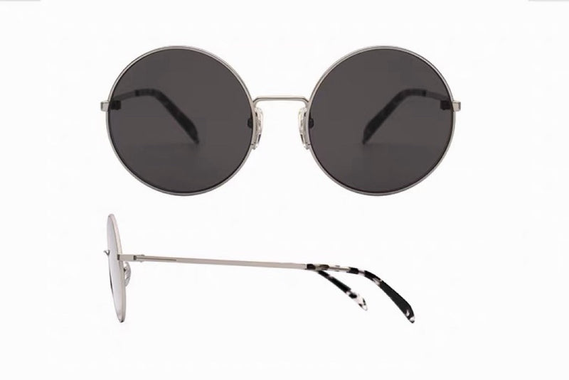 Sunglasses, Vintage Thin Metal Round
