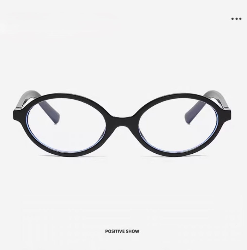 Prescription Reading Glasses, Elegant Mini Oval Acetate Eyewear