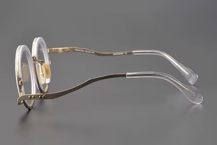 Prescription Glasses | Retro Double Layer Round Optical Frames