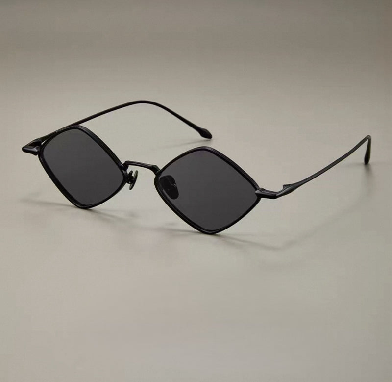 Prescription Sunglasses, Pure Titanium Diamond Decor Shades
