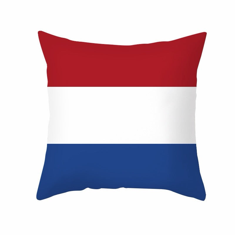 2026 World Cup National Flag Pillow with Inner Cushion Pack of 3