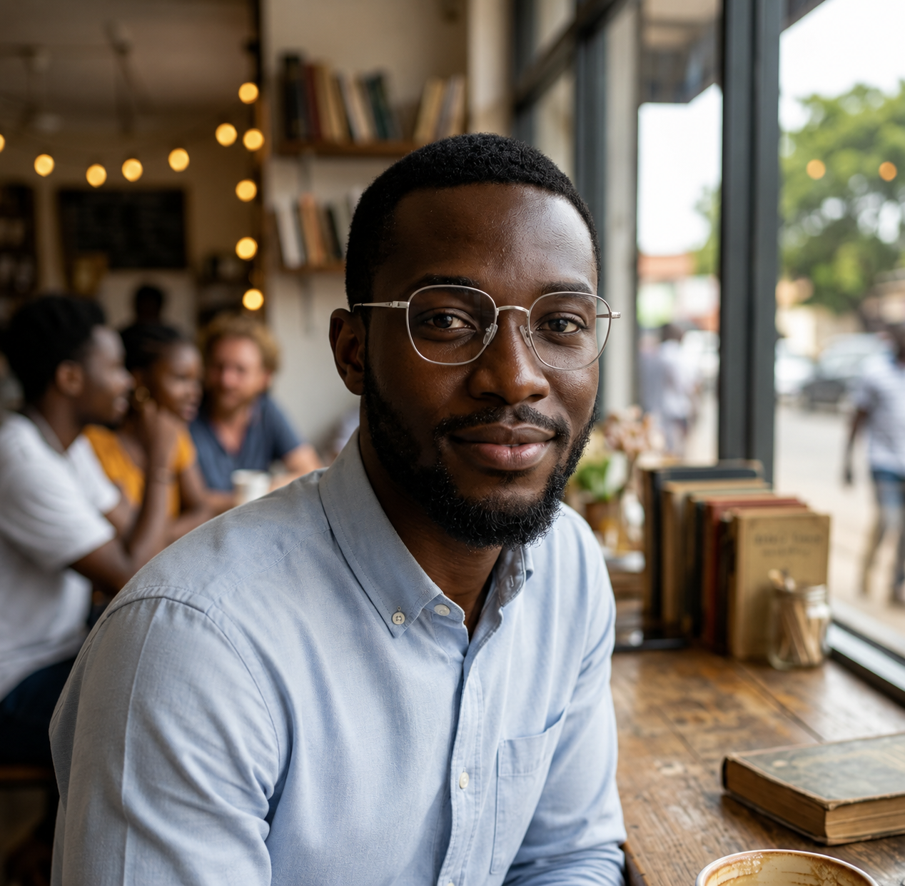 Prescription Glasses | Minimalist Lightweight Square Retro Frame