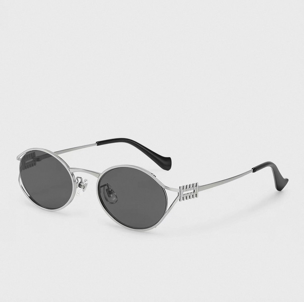 Prescription Sunglasses, Vintage Oval Metal