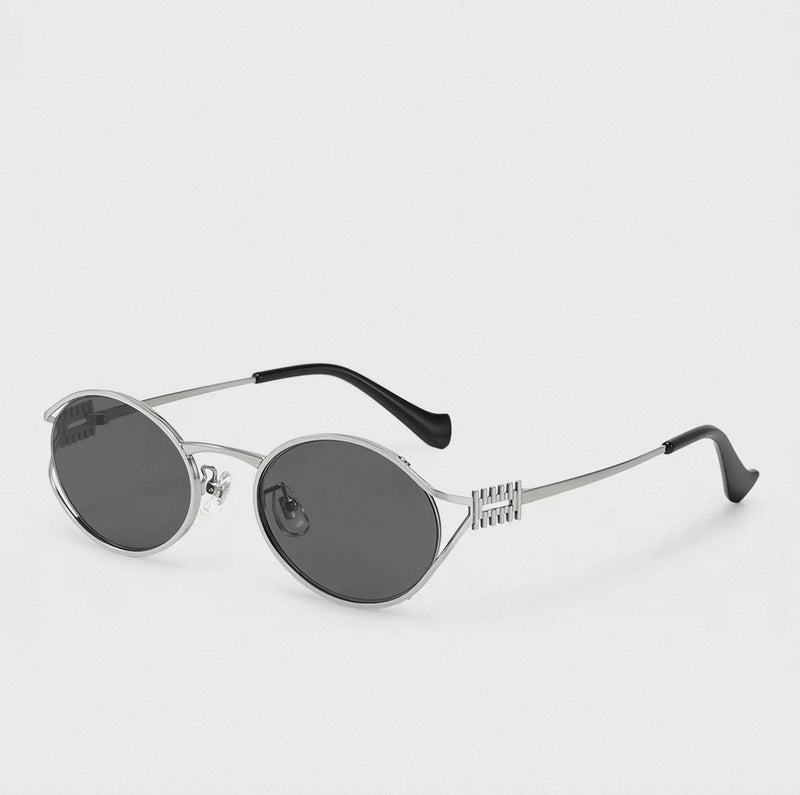 Prescription Sunglasses, Vintage Oval Metal