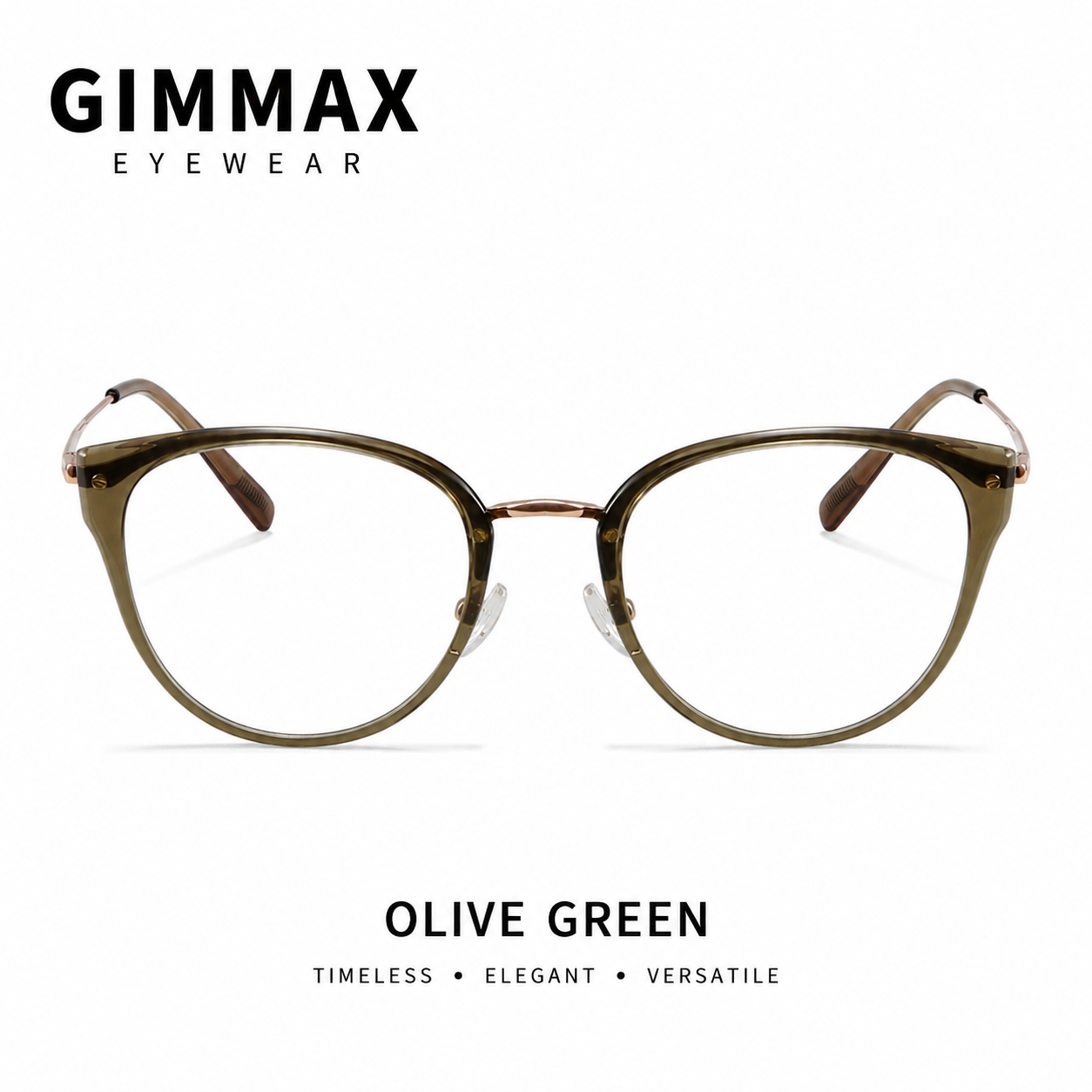 Women Cat Eye Metal Glasses | Elegant Eyewear