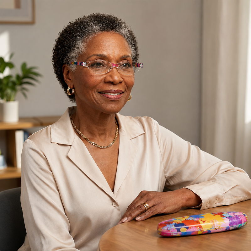 Prescription Reading Glasses, Ultra Light Portable Frame