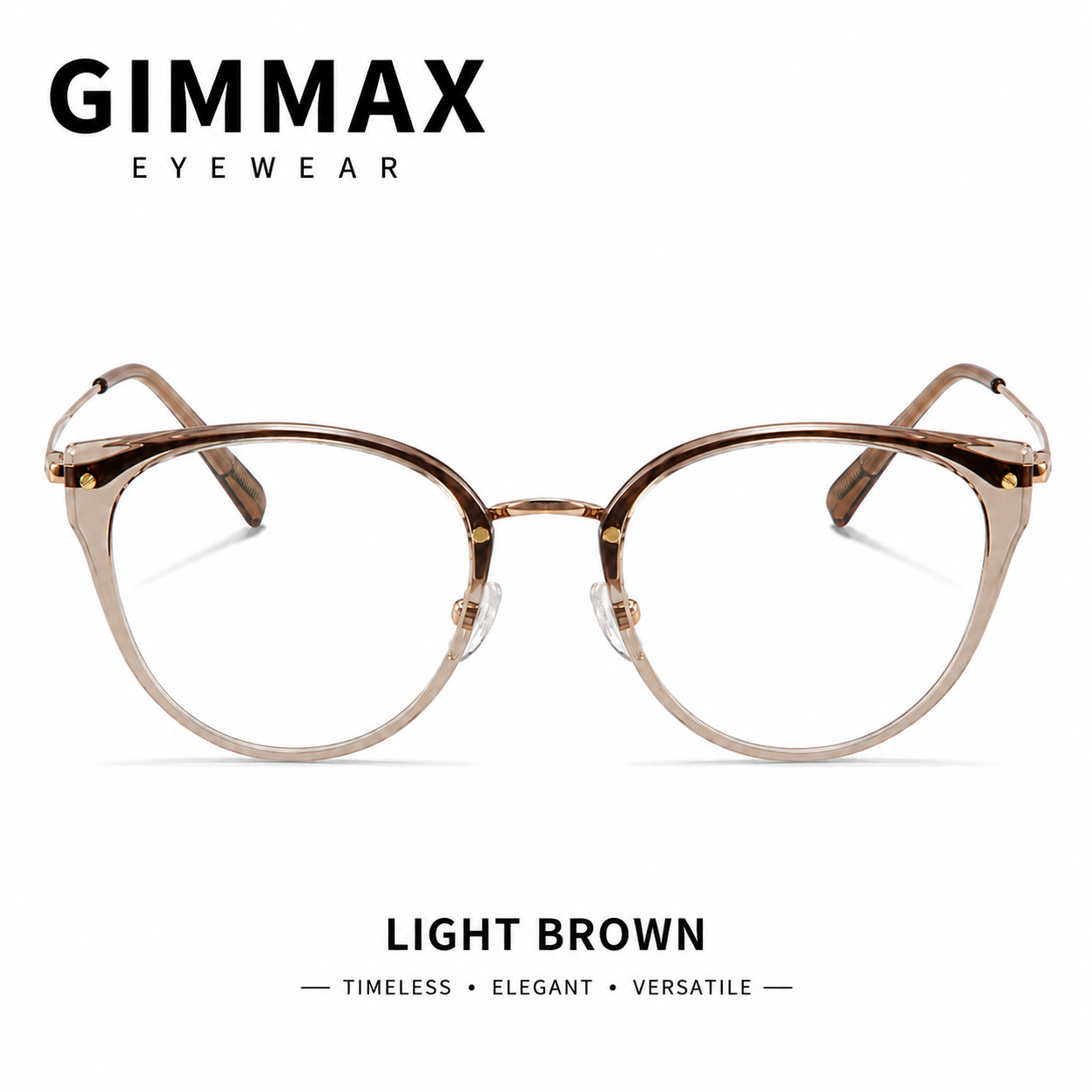 Women Cat Eye Metal Glasses | Elegant Eyewear