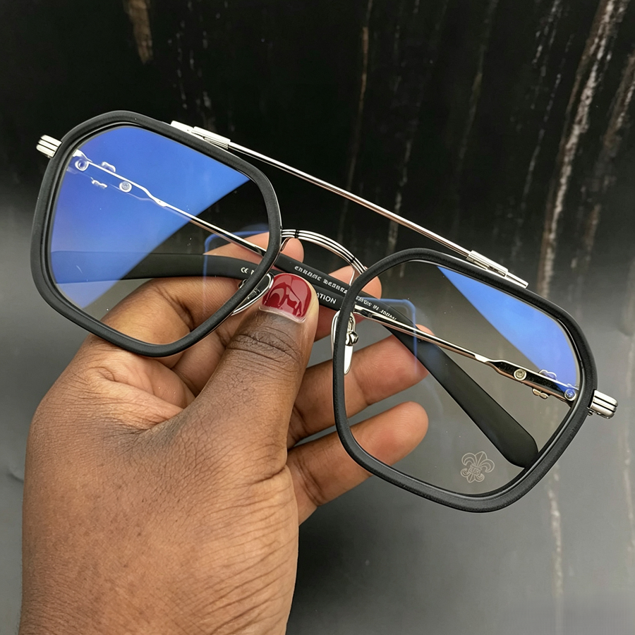 Prescription Glasses, Double Bridge Square Optical Frames