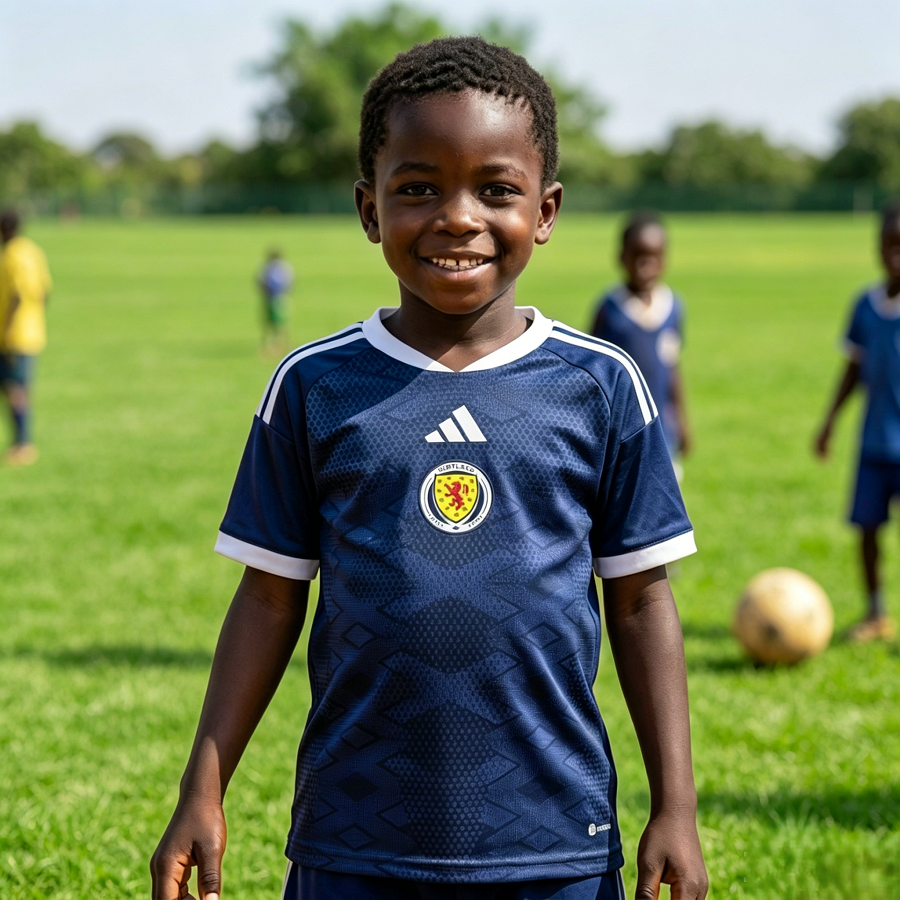 Scotland 2026 New Official Kids Home Football Jersey Sets