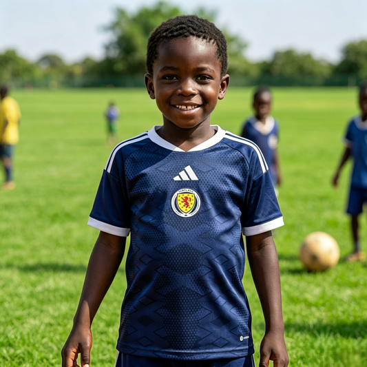 Scotland 2026 New Official Kids Home Football Jersey Sets