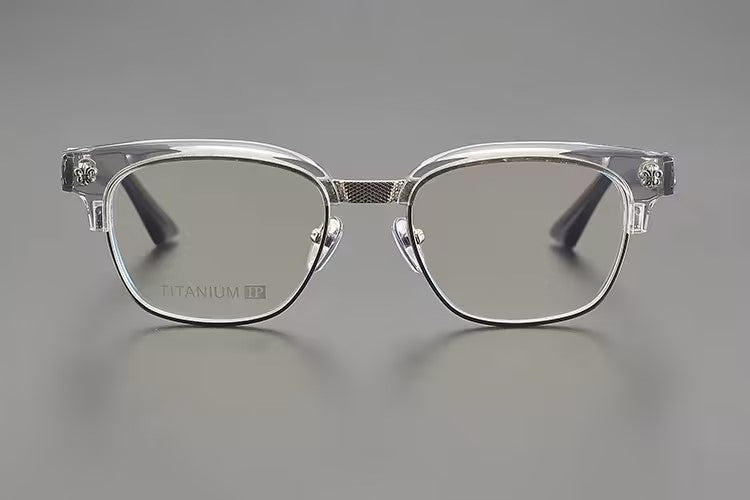 Prescription Glasses | Half Rim Browline Frame
