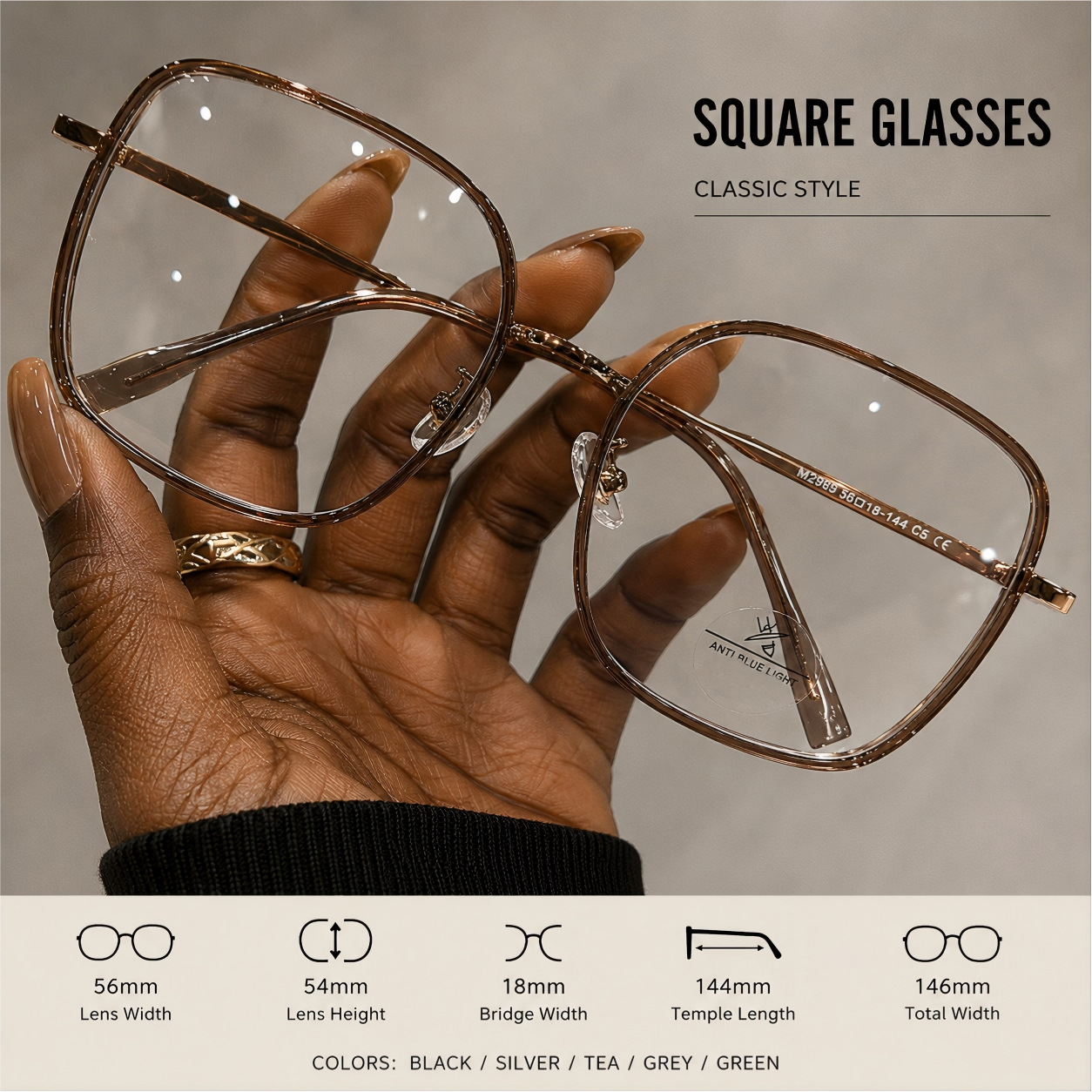 Prescription Glasses | Oversized Fashion Frame