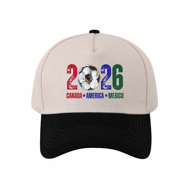 Two-Tone Baseball Cap, Multiple Brim Colors Optional