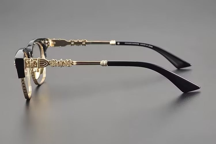 Prescription Glasses | Half Rim Browline Frame