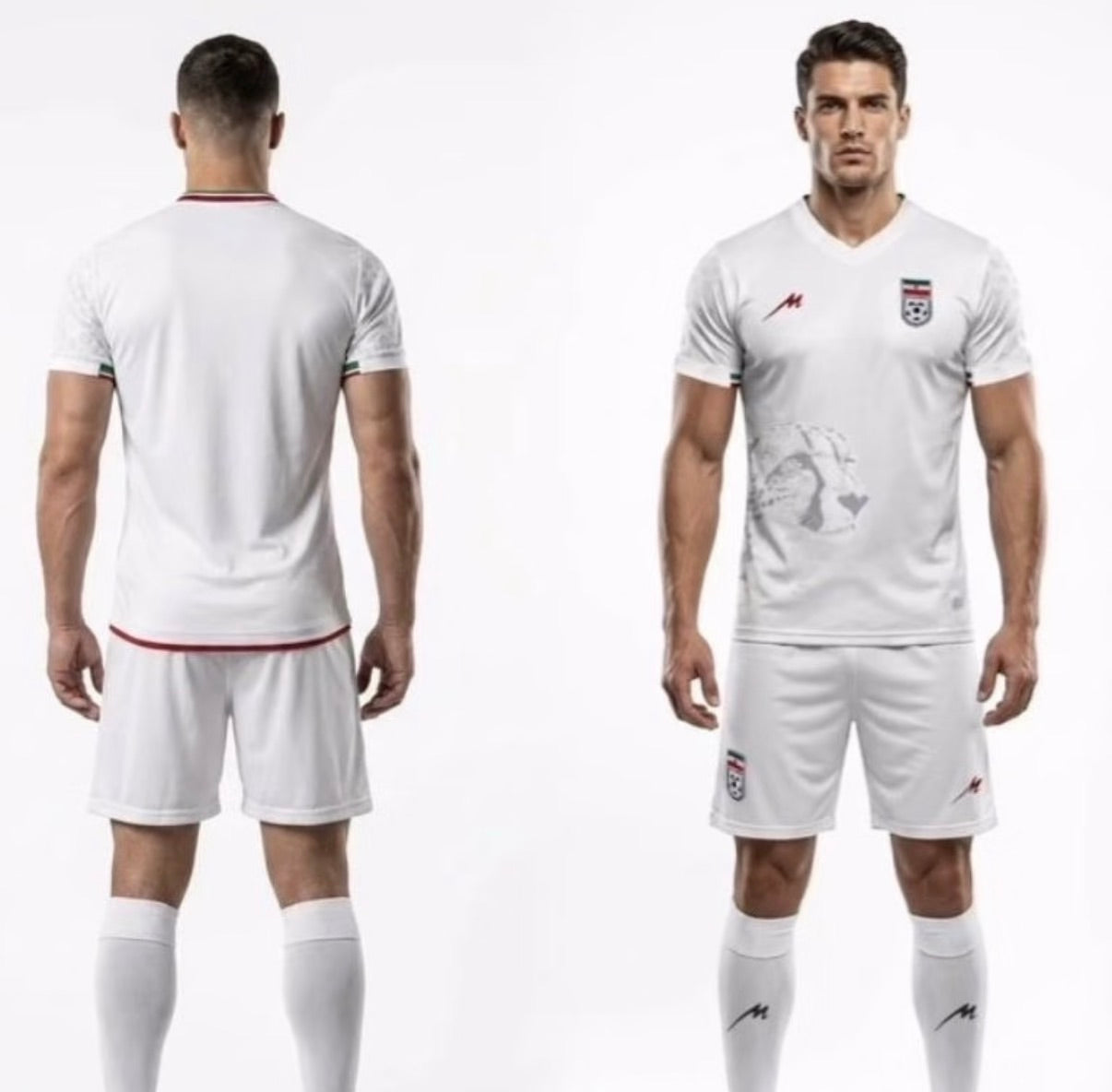 Iran 2026 New Official Adult Home Football Jerseys