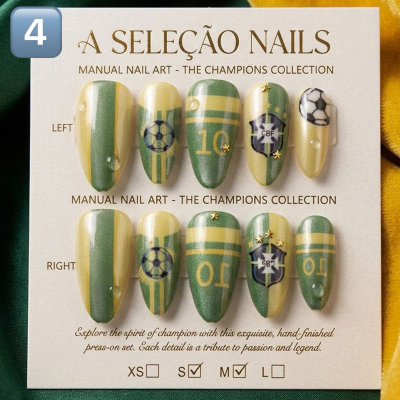 Press On Nails 30Pcs, Free Jelly Glue & Nail File