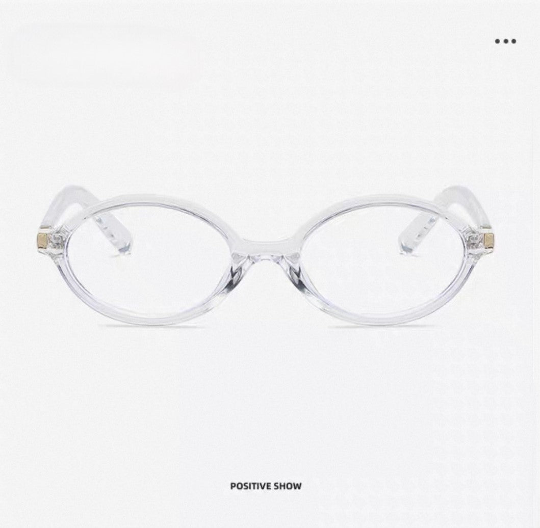 Prescription Reading Glasses, Elegant Mini Oval Acetate Eyewear
