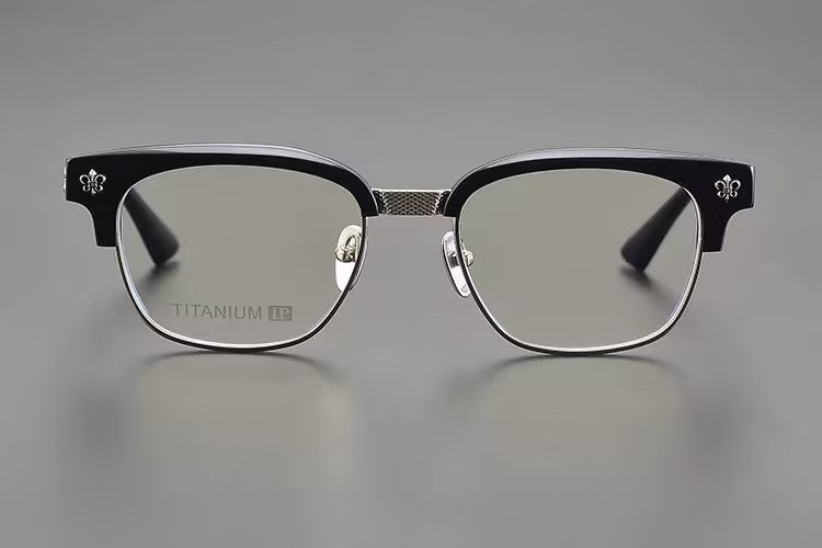 Prescription Glasses | Half Rim Browline Frame