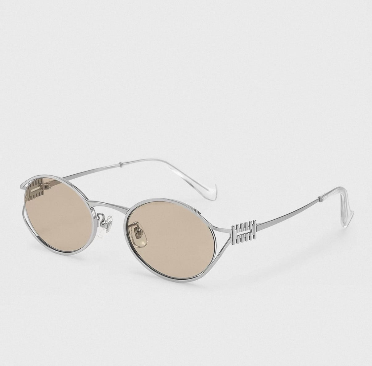 Prescription Sunglasses, Vintage Oval Metal