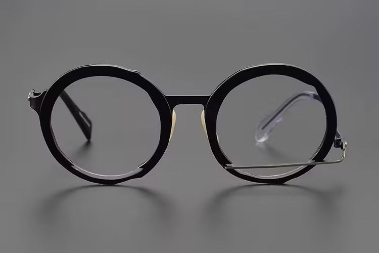 Prescription Glasses | Retro Double Layer Round Optical Frames