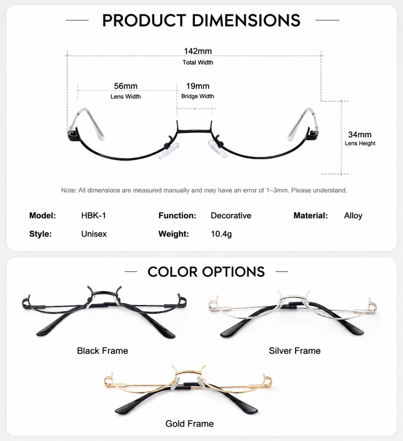 Women Cosplay Fashion Glasses | Youth Trend Eyewear