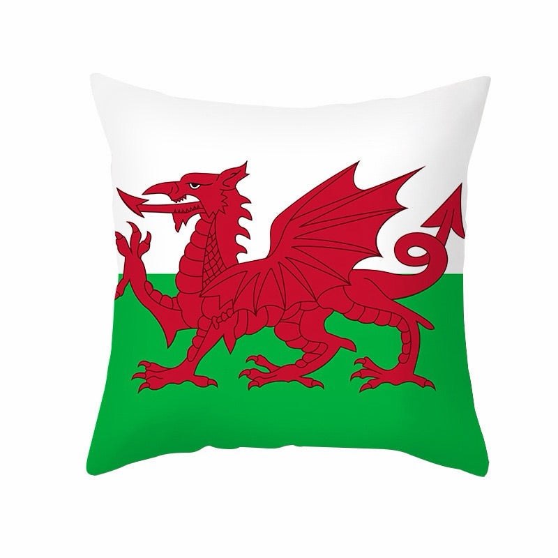 2026 World Cup National Flag Pillow with Inner Cushion Pack of 3