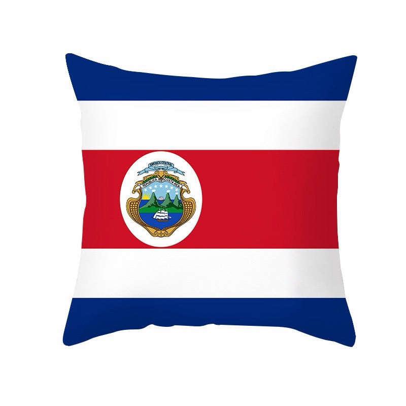 2026 World Cup National Flag Pillow with Inner Cushion Pack of 3