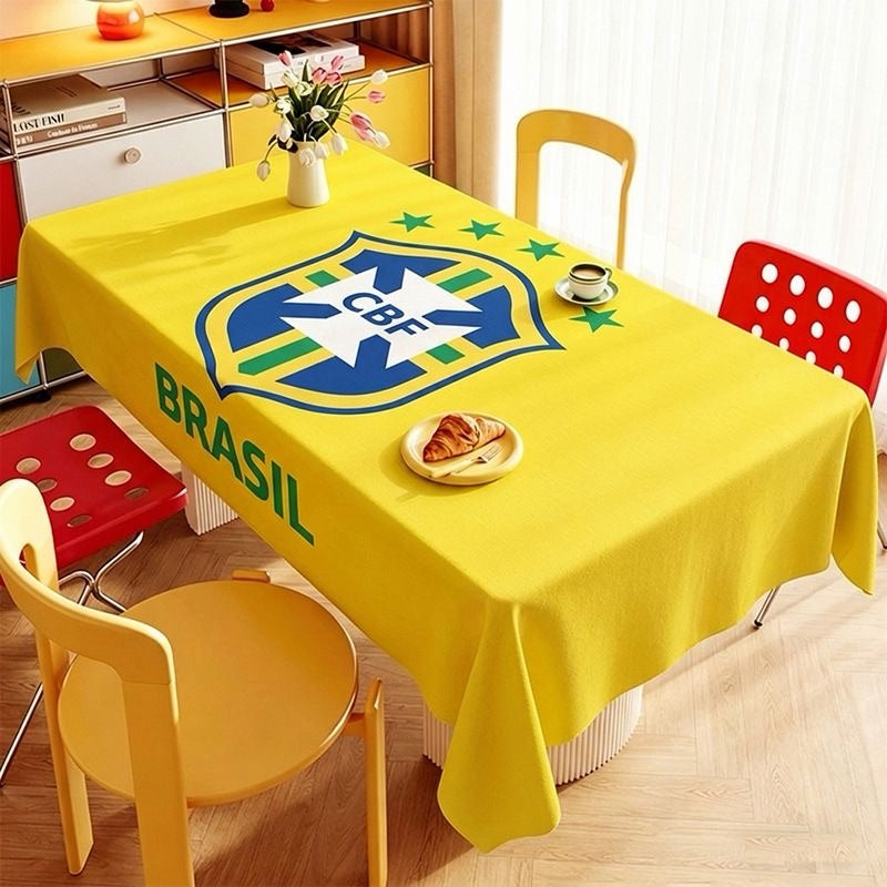 2026 World Cup National Team Tablecloth, 24 Countries & Multiple Sizes Optional