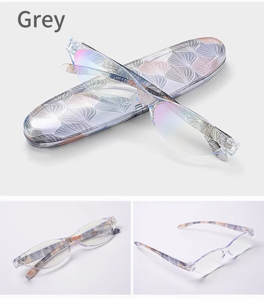 Ultra Light Portable Anti Blue Light Prescription Reading Glasses