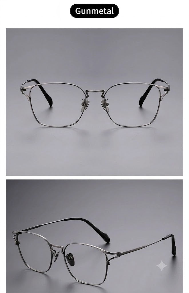 Prescription Eyeglasses | 8g Ultra-Light Full-Rim Titanium Glasses