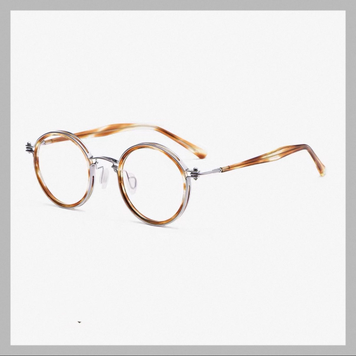 Vintage Round Prescription Reading Glasses