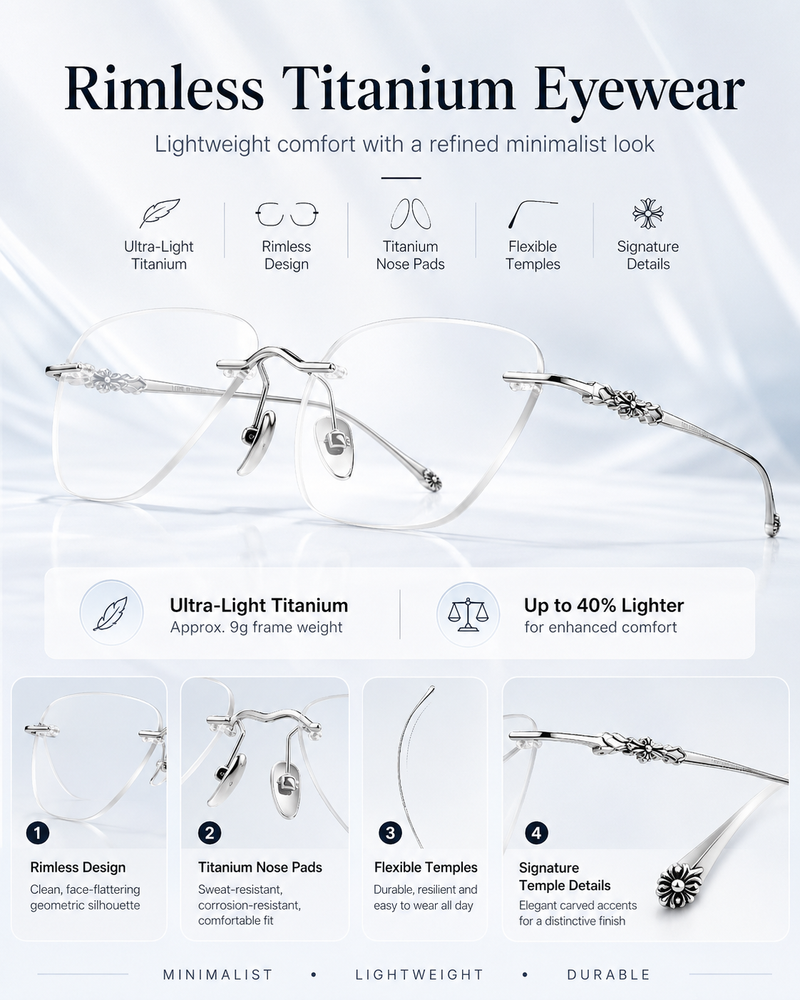 Women Full Rim Fashion Glasses | Elegant Daily Eyewear