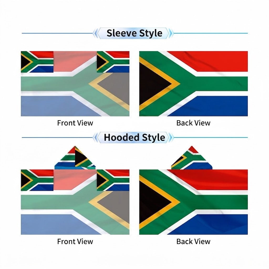 2026 World Cup National Flag Cape, 48 Countries Available, Hooded / Sleeve Tube 2 Styles