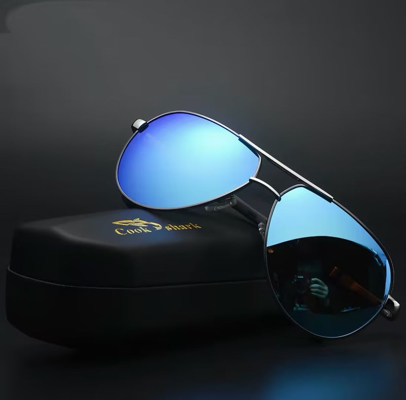Men's Sunglasses Classic Aviator with Multiple Color Options