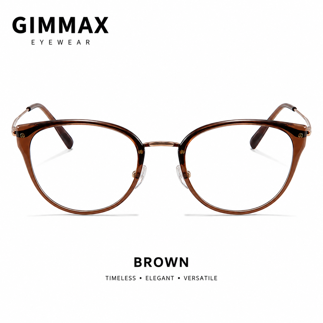 Women Cat Eye Metal Glasses | Elegant Eyewear