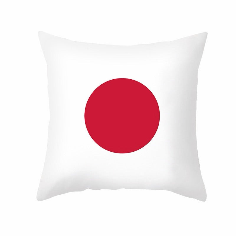 2026 World Cup National Flag Pillow with Inner Cushion Pack of 3