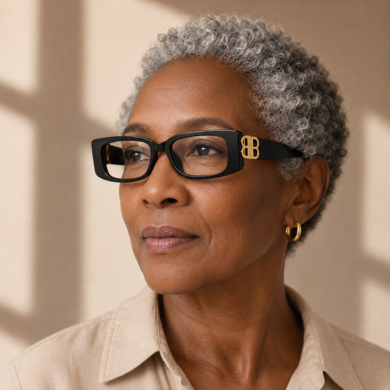 Prescription Reading Glasses, Fashion Wide Frame